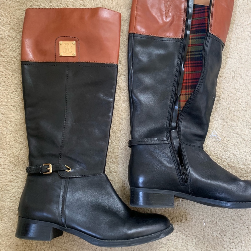 Vintage Tommy Leather Riding Boots